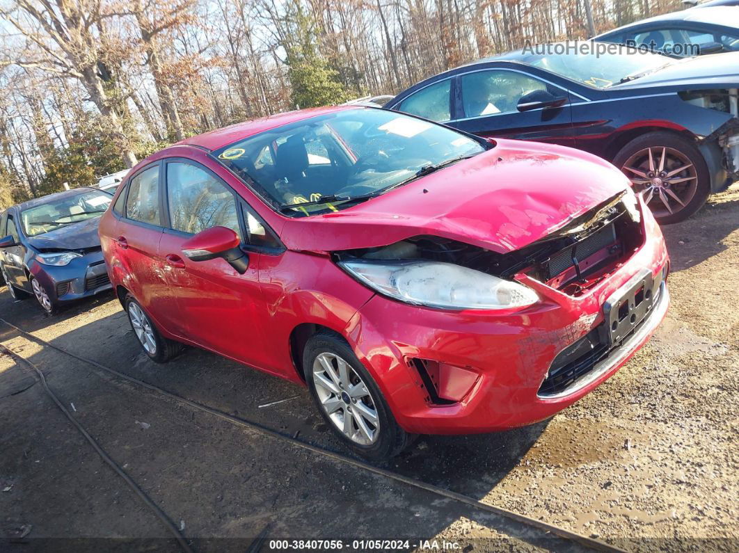 2011 Ford Fiesta Se Red vin: 3FADP4BJ0BM179527