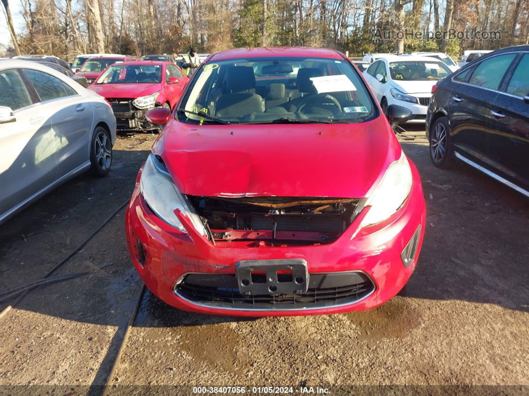 2011 Ford Fiesta Se Red vin: 3FADP4BJ0BM179527