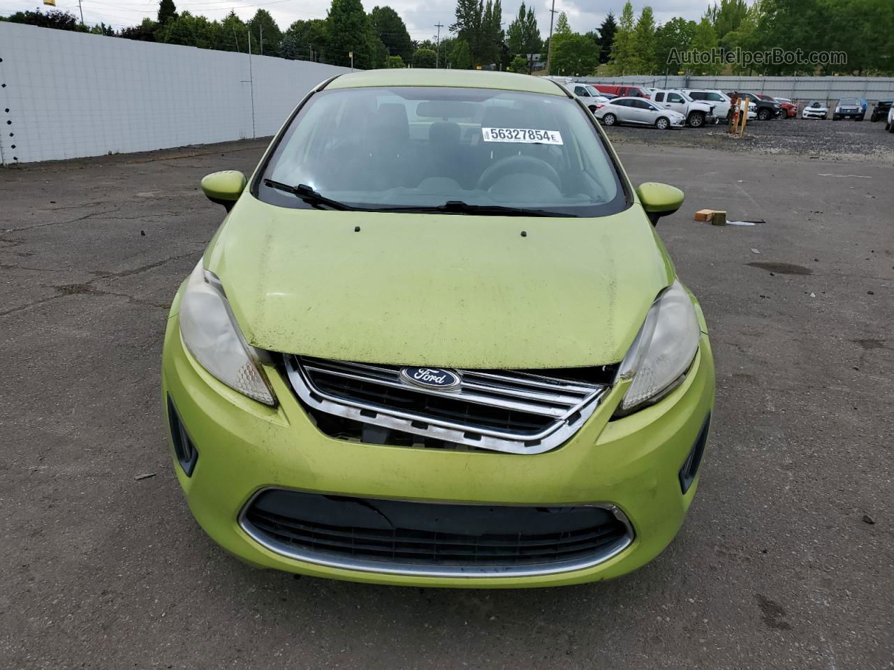 2011 Ford Fiesta Se Green vin: 3FADP4BJ0BM183318