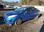 2011 Ford Fiesta Se Blue vin: 3FADP4BJ0BM232047