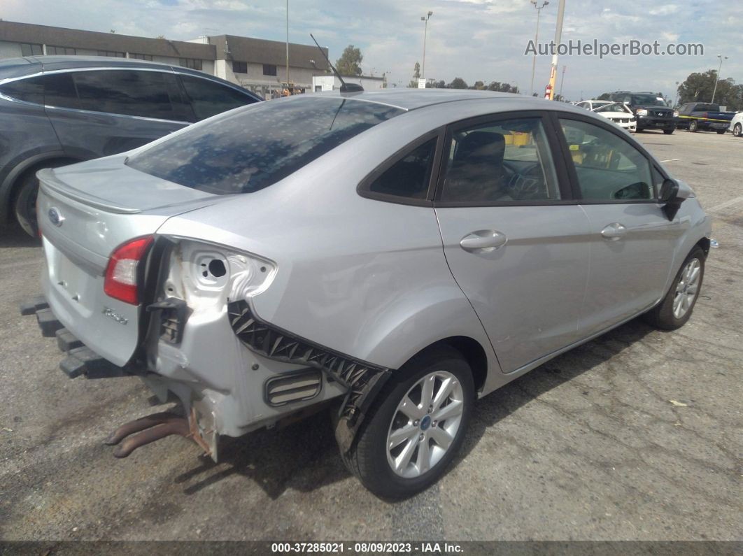 2011 Ford Fiesta Se Silver vin: 3FADP4BJ0BM232825