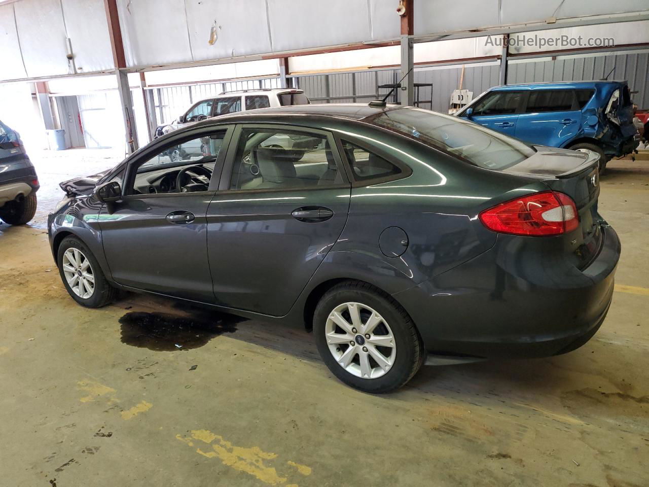 2011 Ford Fiesta Se Gray vin: 3FADP4BJ0BM240407