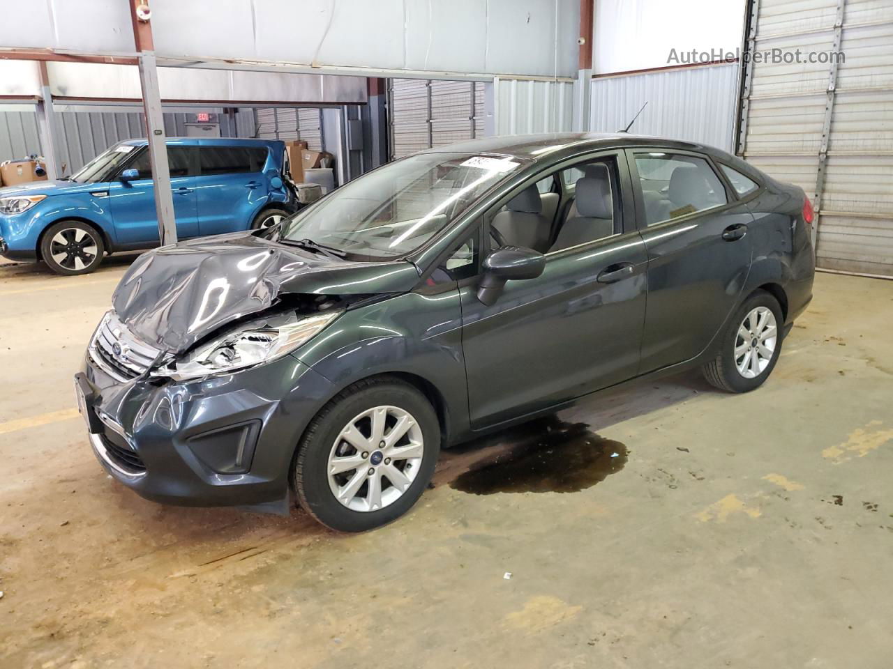 2011 Ford Fiesta Se Gray vin: 3FADP4BJ0BM240407