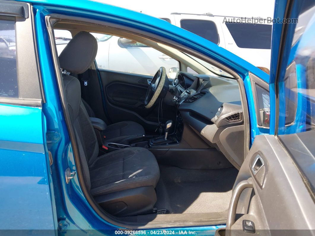 2015 Ford Fiesta Se Синий vin: 3FADP4BJ0FM145738