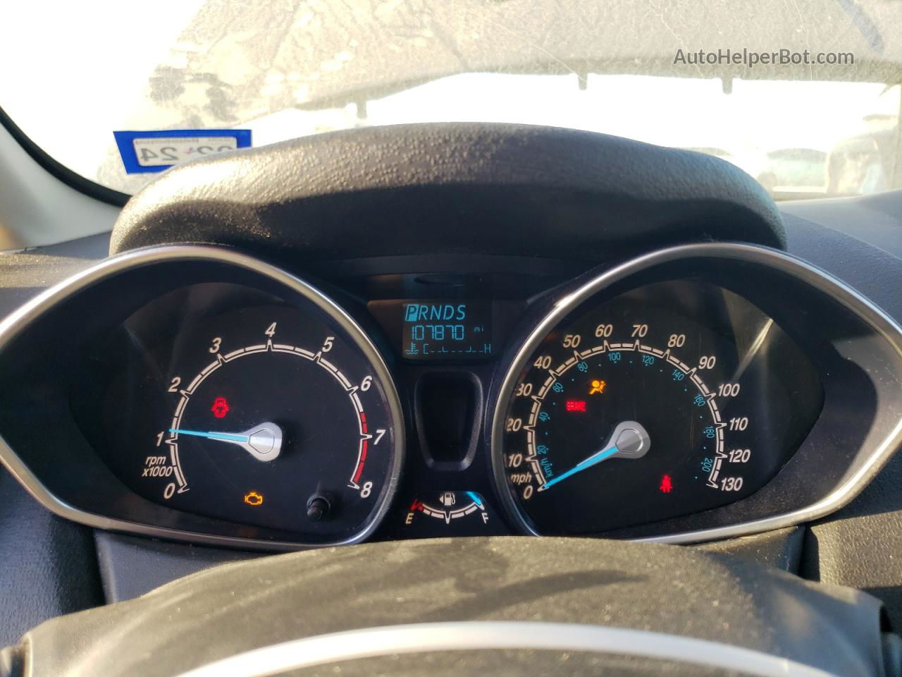 2015 Ford Fiesta Se Черный vin: 3FADP4BJ0FM150843