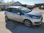 2015 Ford Fiesta Se Серебряный vin: 3FADP4BJ0FM202732