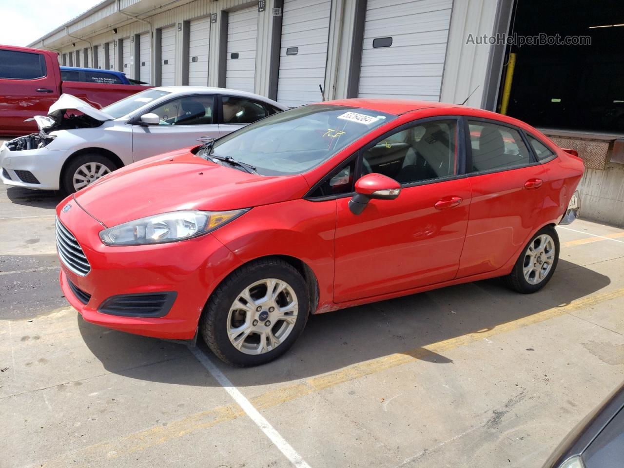 2015 Ford Fiesta Se Red vin: 3FADP4BJ0FM216307