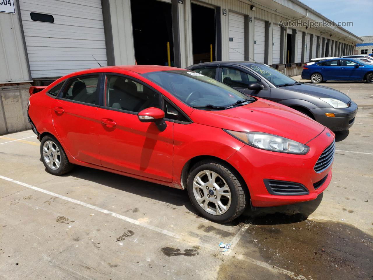 2015 Ford Fiesta Se Red vin: 3FADP4BJ0FM216307