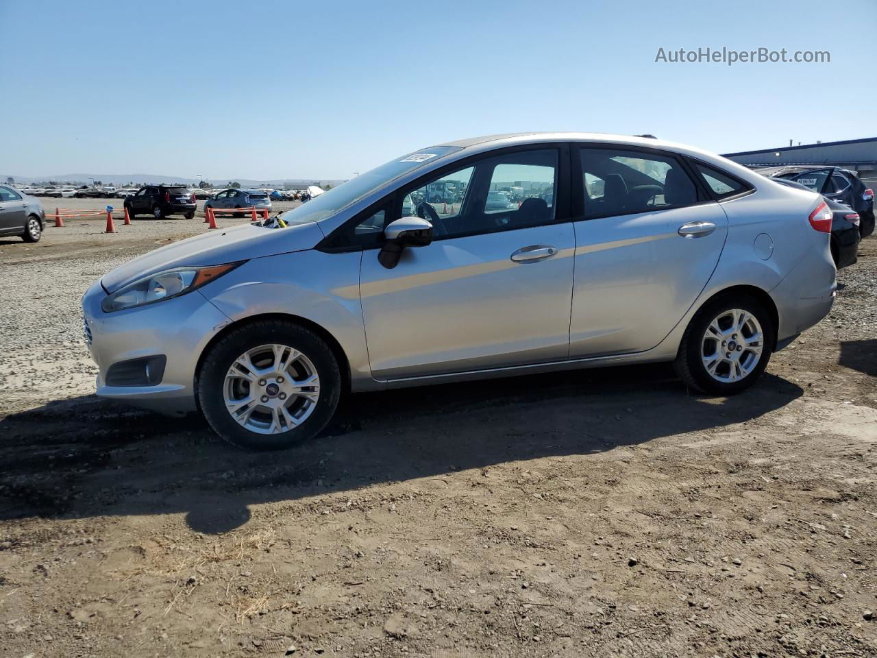 2015 Ford Fiesta Se Silver vin: 3FADP4BJ0FM221295