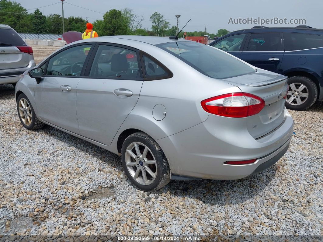 2016 Ford Fiesta Se Silver vin: 3FADP4BJ0GM133350