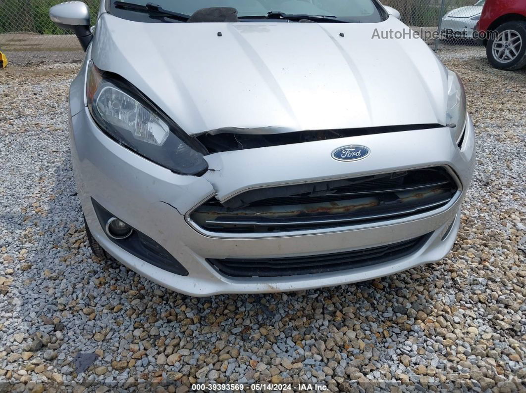 2016 Ford Fiesta Se Silver vin: 3FADP4BJ0GM133350