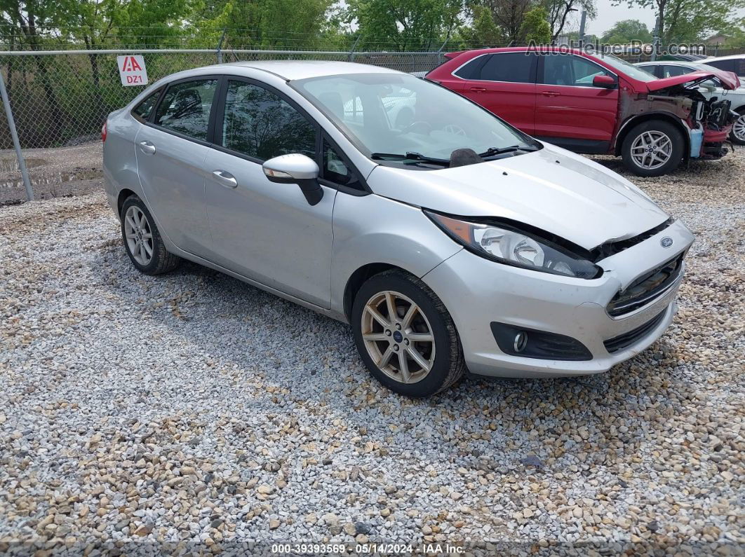 2016 Ford Fiesta Se Silver vin: 3FADP4BJ0GM133350