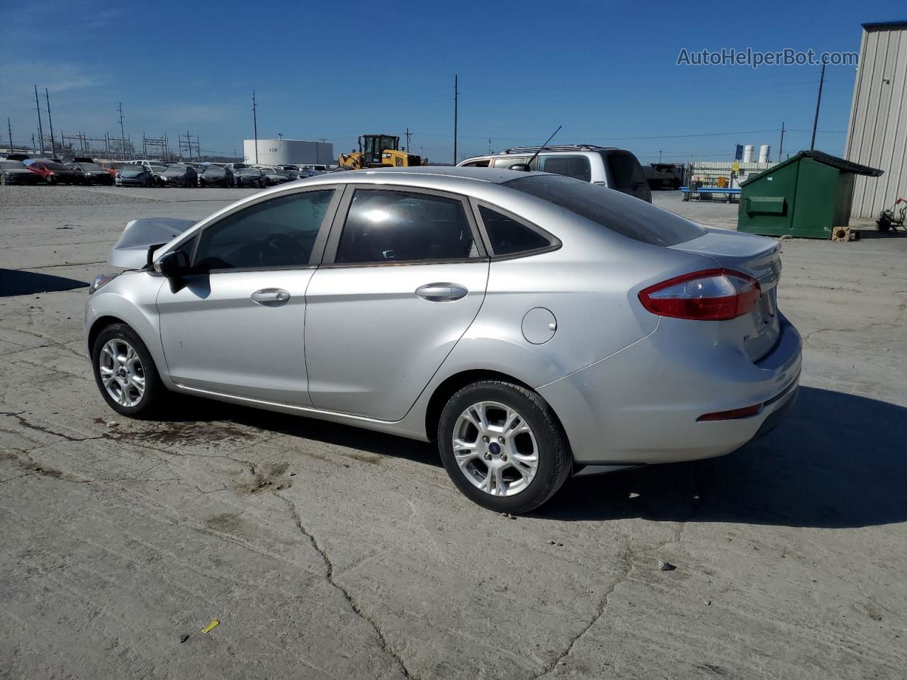 2016 Ford Fiesta Se Серебряный vin: 3FADP4BJ0GM167319