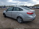 2017 Ford Fiesta Se Серебряный vin: 3FADP4BJ0HM115948