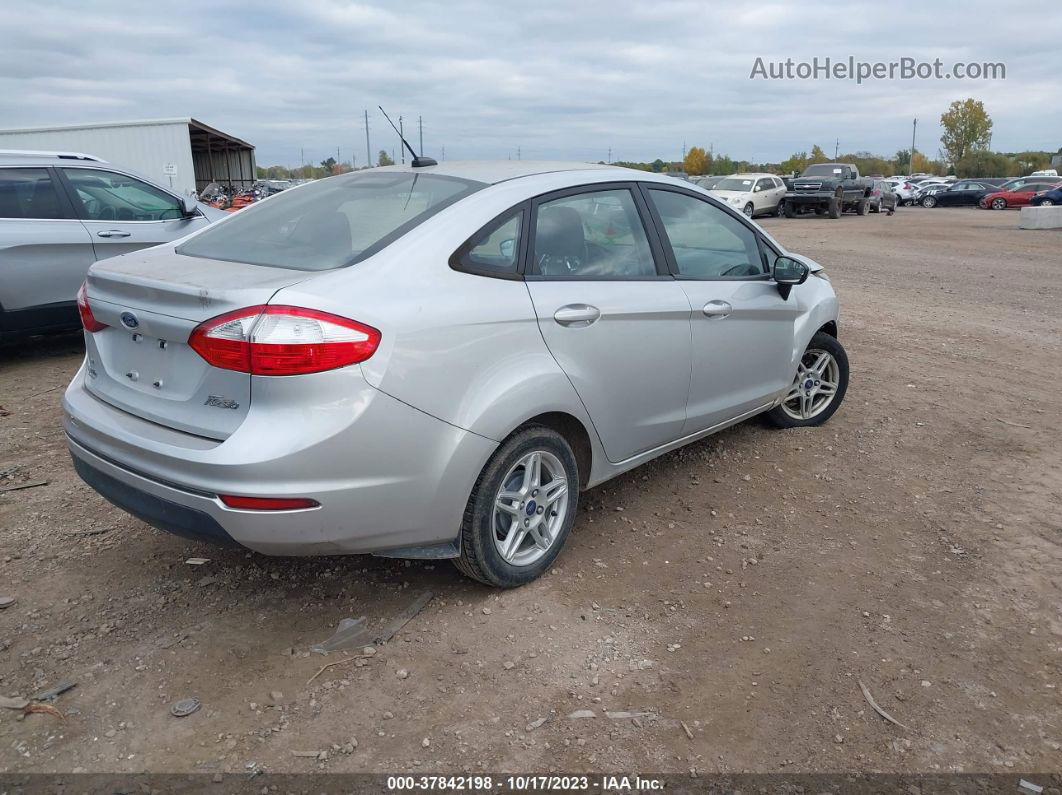 2017 Ford Fiesta Se Silver vin: 3FADP4BJ0HM115948