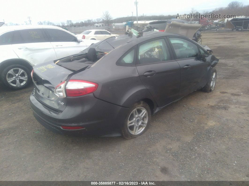 2017 Ford Fiesta Se Black vin: 3FADP4BJ0HM135391