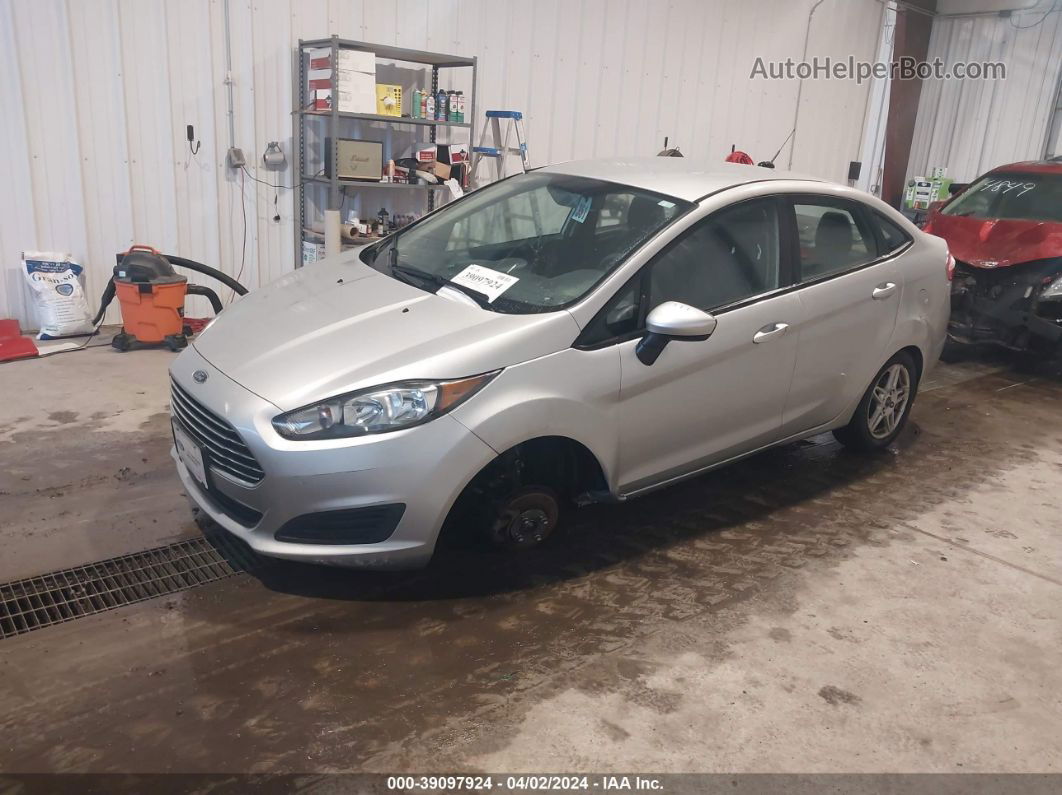 2017 Ford Fiesta Se Silver vin: 3FADP4BJ0HM135990