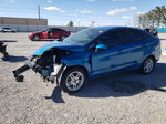 2017 Ford Fiesta Se Blue vin: 3FADP4BJ0HM144575