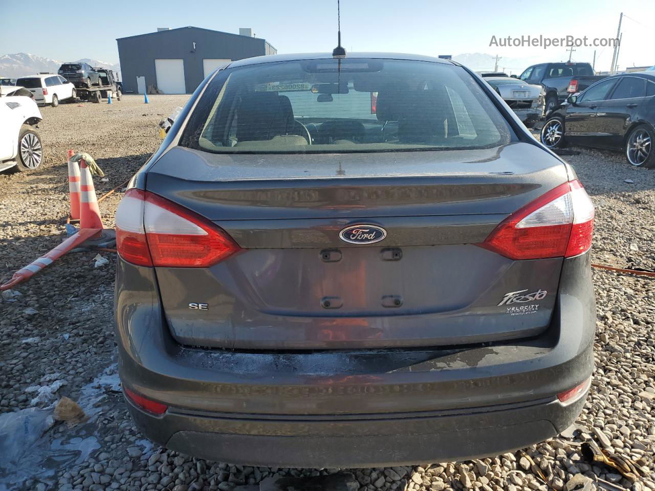 2017 Ford Fiesta Se Charcoal vin: 3FADP4BJ0HM144804