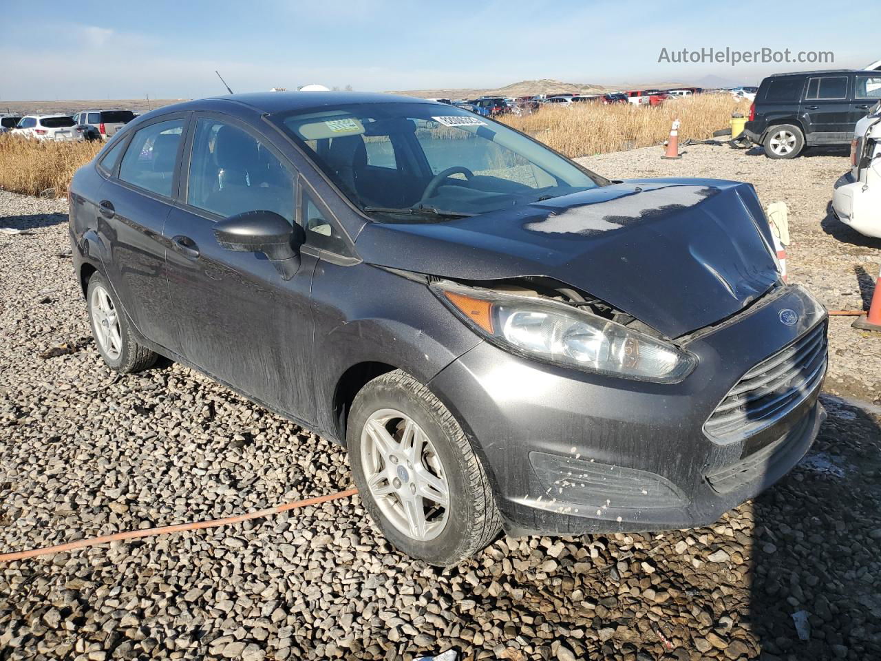 2017 Ford Fiesta Se Charcoal vin: 3FADP4BJ0HM144804