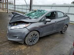 2017 Ford Fiesta Se Gray vin: 3FADP4BJ0HM167595