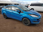 2017 Ford Fiesta Se Blue vin: 3FADP4BJ0HM170366