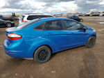 2017 Ford Fiesta Se Синий vin: 3FADP4BJ0HM170366