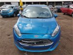 2017 Ford Fiesta Se Blue vin: 3FADP4BJ0HM170366