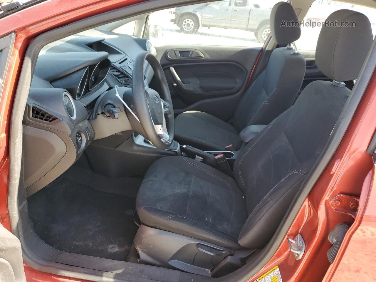 2019 Ford Fiesta Se Red vin: 3FADP4BJ0KM117738
