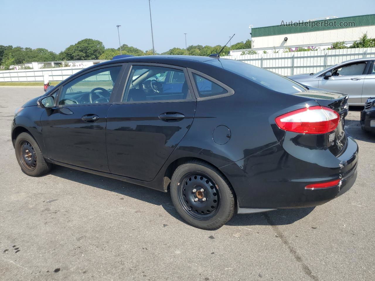 2019 Ford Fiesta Se Black vin: 3FADP4BJ0KM125404