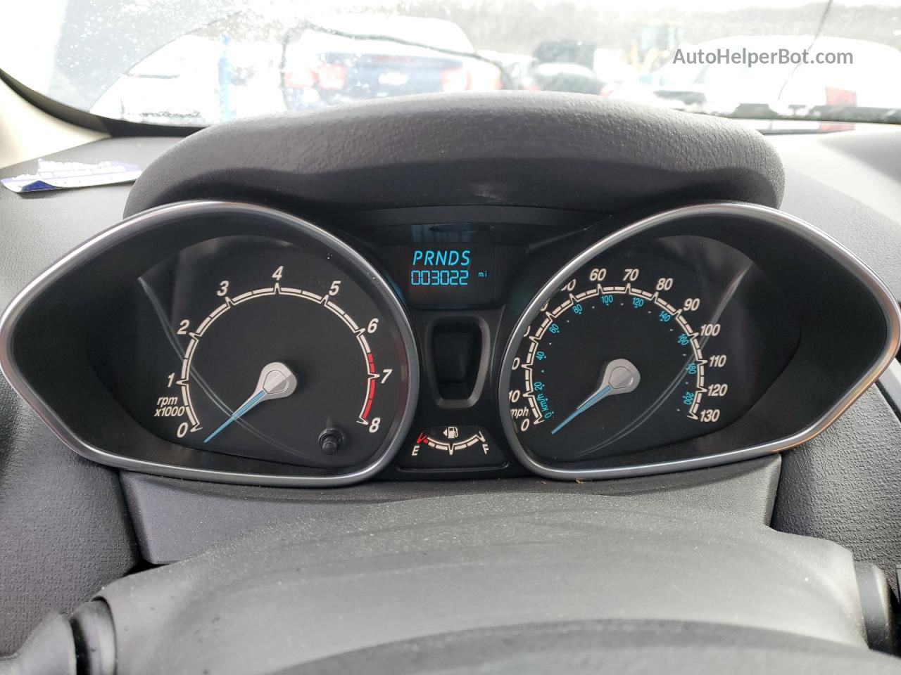 2019 Ford Fiesta Se Черный vin: 3FADP4BJ0KM126701