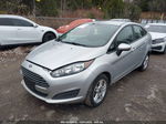 2019 Ford Fiesta Se Silver vin: 3FADP4BJ0KM142641