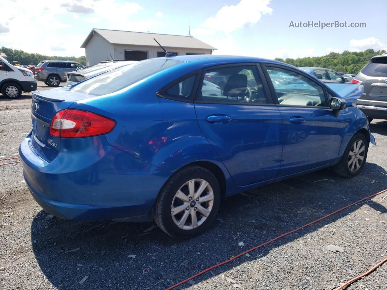 2011 Ford Fiesta Se Blue vin: 3FADP4BJ1BM141868