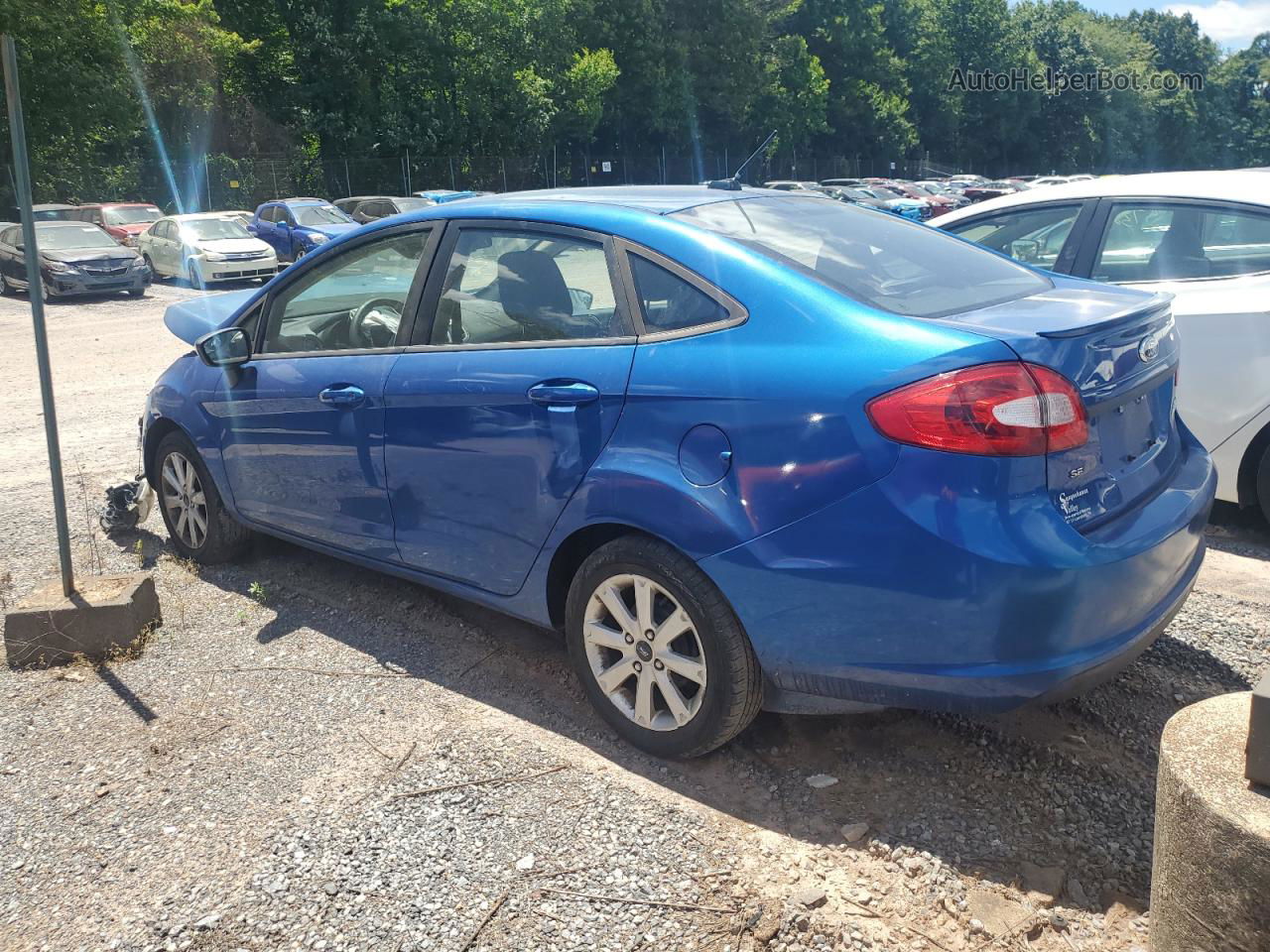 2011 Ford Fiesta Se Blue vin: 3FADP4BJ1BM141868