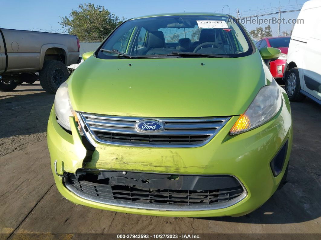 2011 Ford Fiesta Se Green vin: 3FADP4BJ1BM149274