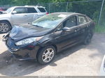 2015 Ford Fiesta Se Black vin: 3FADP4BJ1FM100758