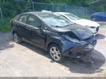 2015 Ford Fiesta Se Black vin: 3FADP4BJ1FM100758