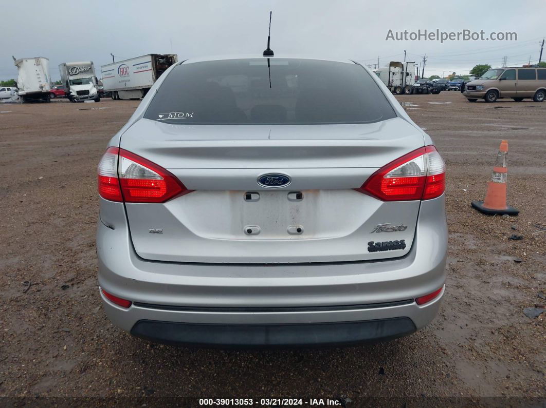 2015 Ford Fiesta Se Silver vin: 3FADP4BJ1FM145862