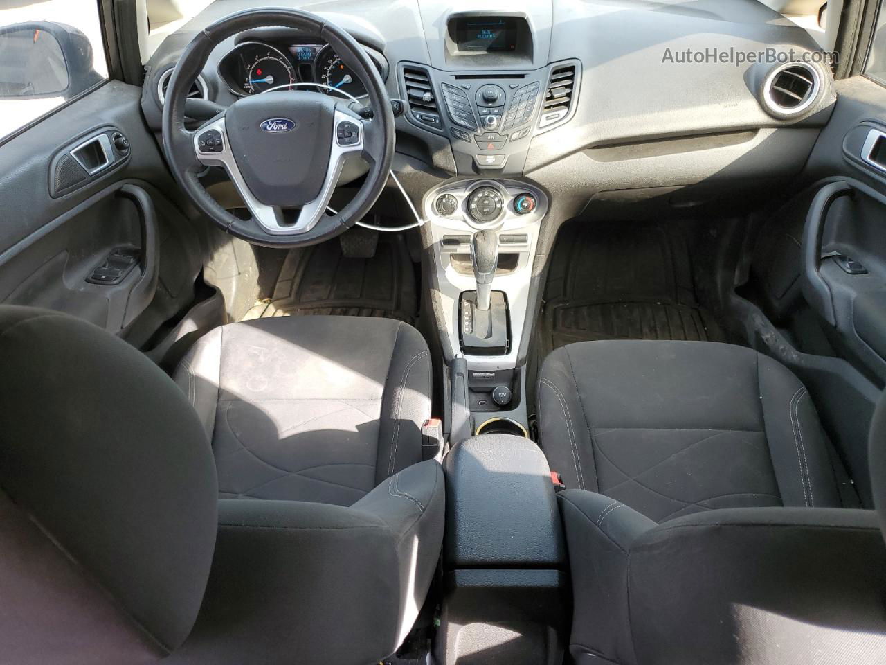 2015 Ford Fiesta Se Gray vin: 3FADP4BJ1FM172074