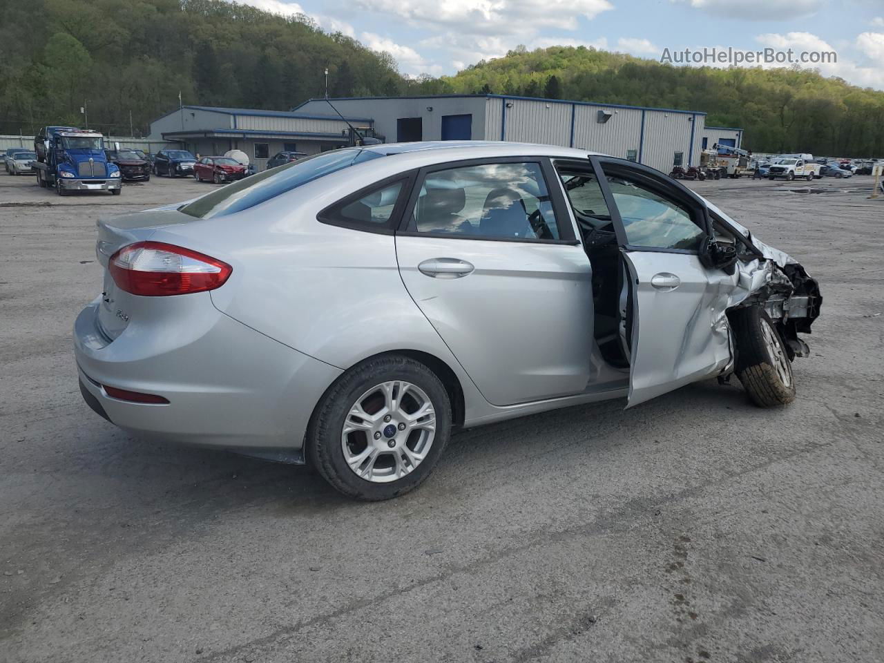 2015 Ford Fiesta Se Silver vin: 3FADP4BJ1FM187934