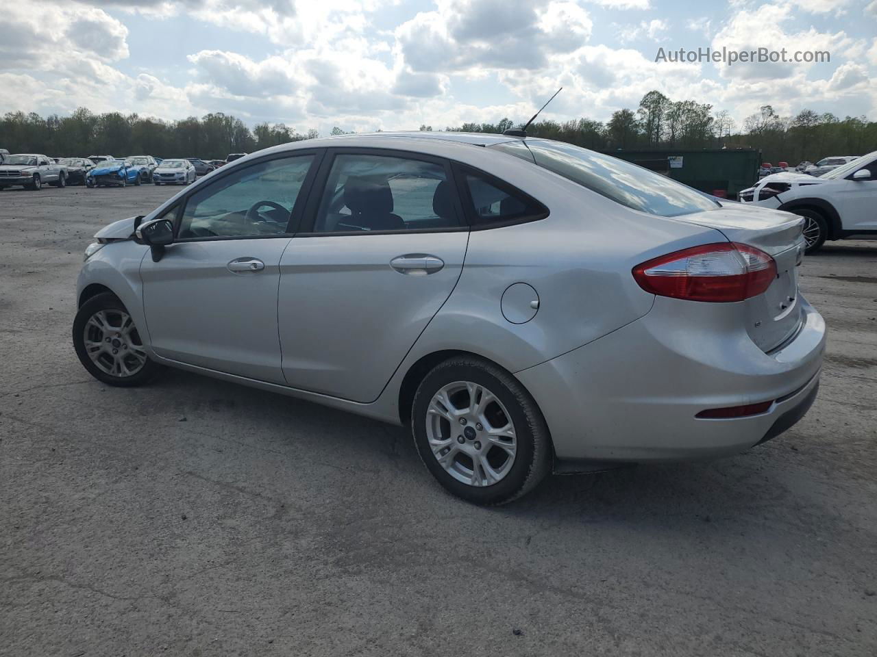 2015 Ford Fiesta Se Silver vin: 3FADP4BJ1FM187934