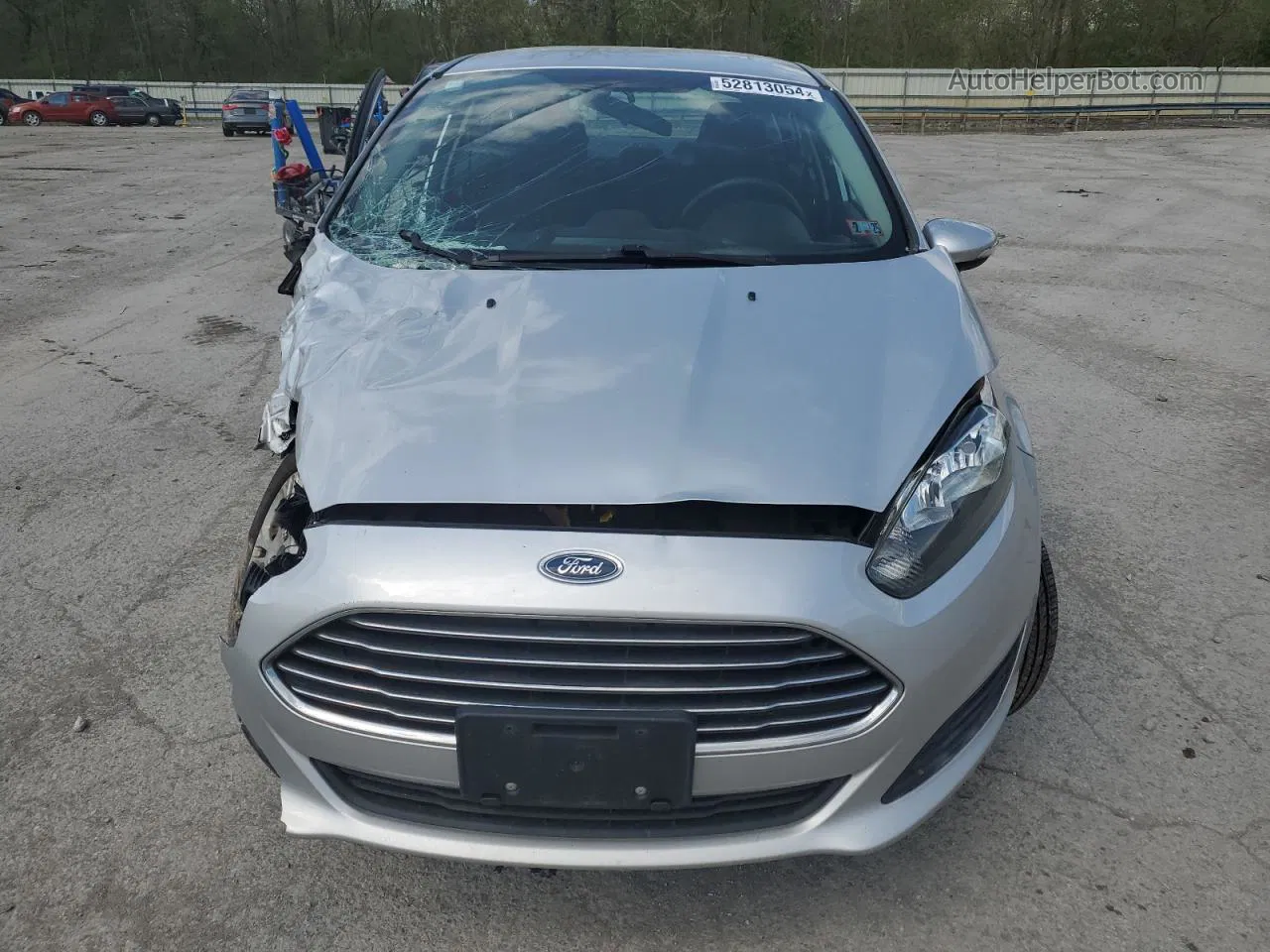 2015 Ford Fiesta Se Silver vin: 3FADP4BJ1FM187934