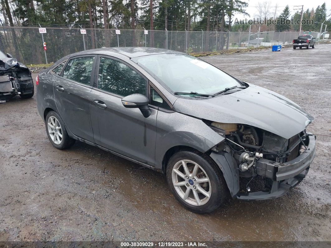 2015 Ford Fiesta Se Gray vin: 3FADP4BJ1FM210645