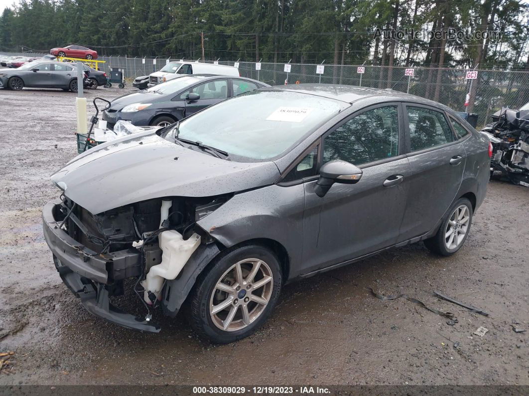 2015 Ford Fiesta Se Gray vin: 3FADP4BJ1FM210645