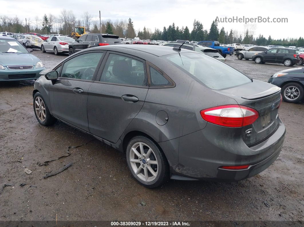 2015 Ford Fiesta Se Gray vin: 3FADP4BJ1FM210645