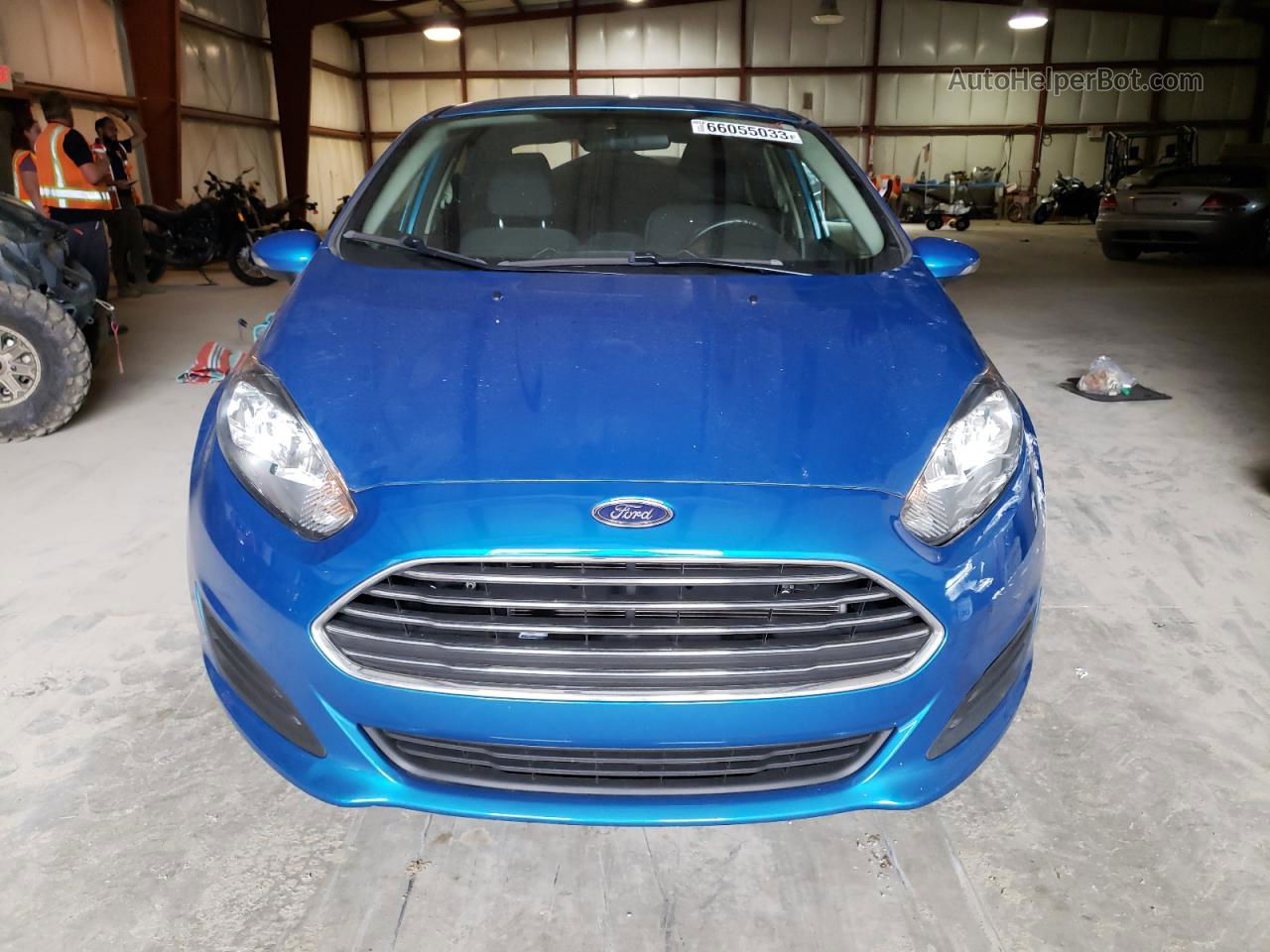 2015 Ford Fiesta Se Синий vin: 3FADP4BJ1FM222939