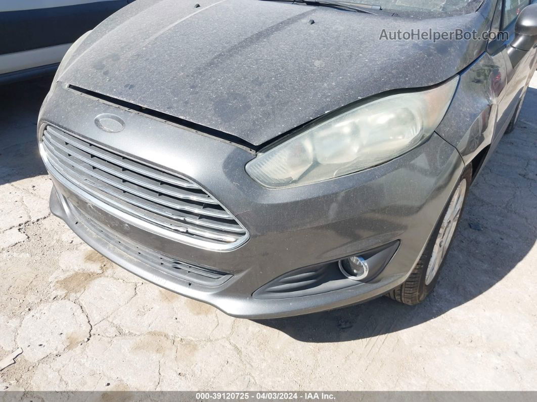 2016 Ford Fiesta Se Серый vin: 3FADP4BJ1GM107629