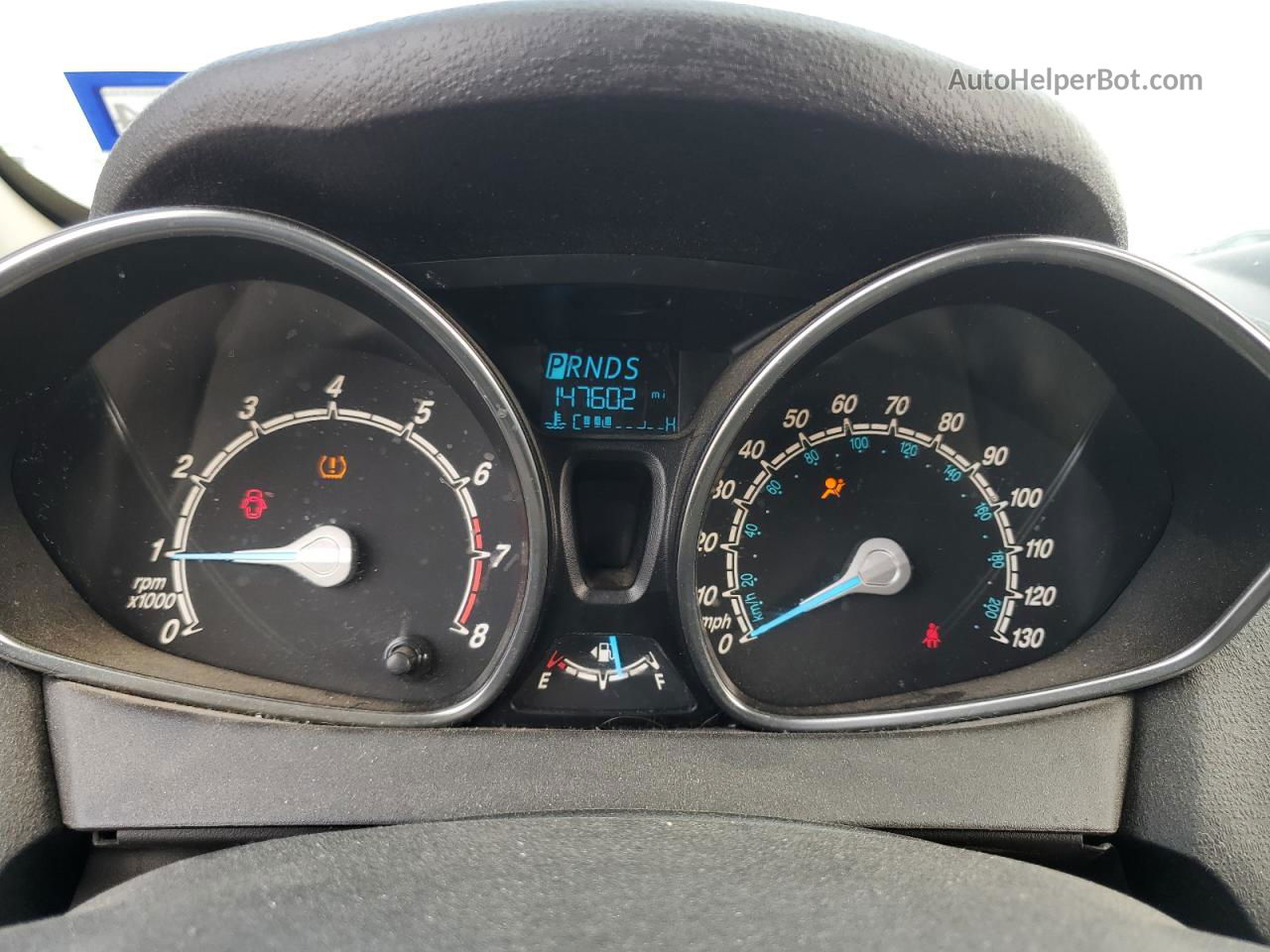 2016 Ford Fiesta Se Синий vin: 3FADP4BJ1GM143045