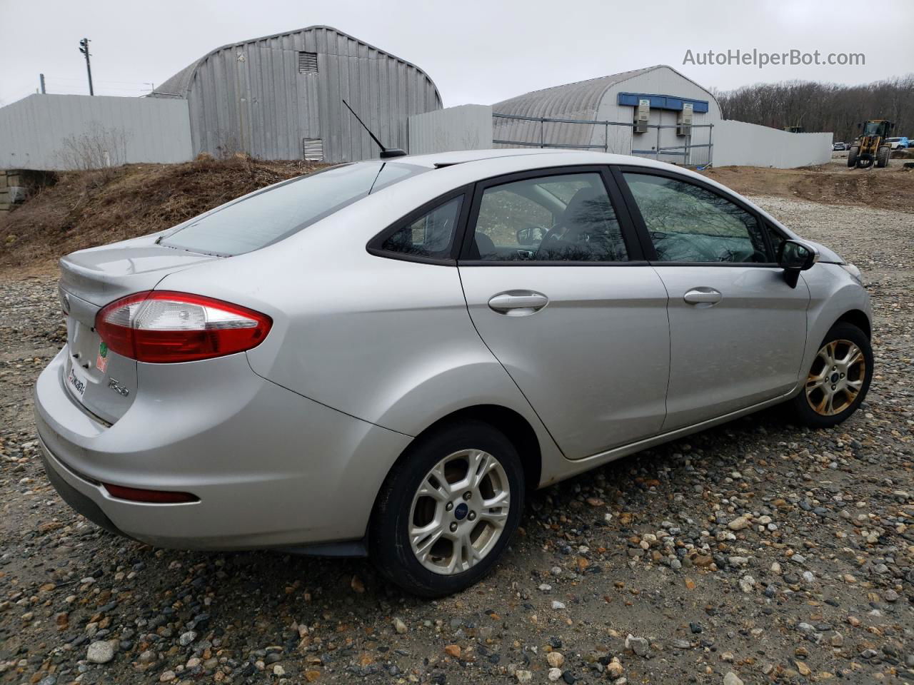 2016 Ford Fiesta Se Silver vin: 3FADP4BJ1GM172903