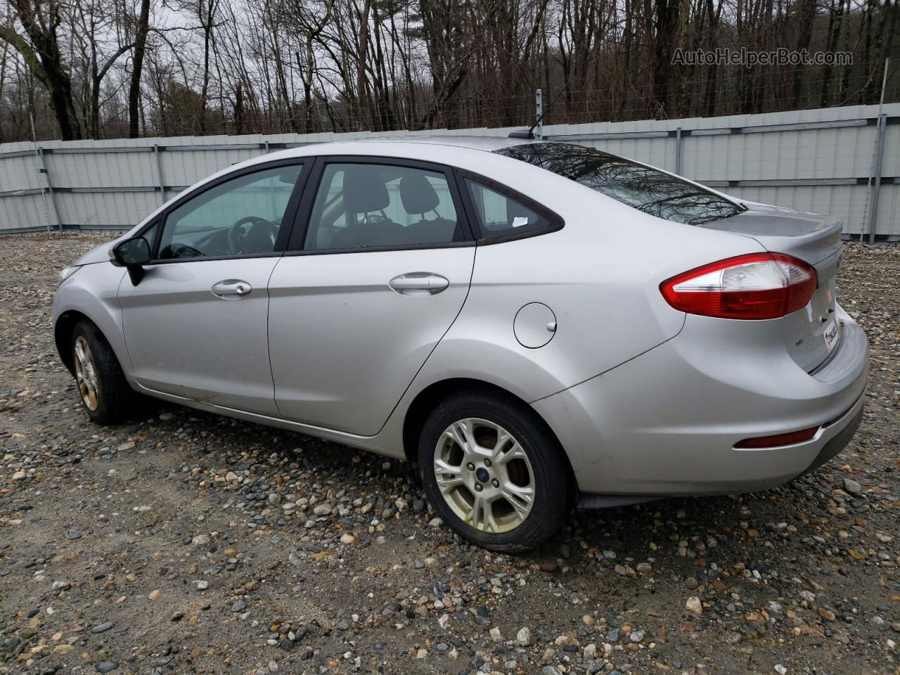 2016 Ford Fiesta Se Silver vin: 3FADP4BJ1GM172903